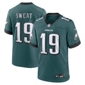 Josh Sweat Philadelphia Eagles  Team Game Jersey - Midnight Green
