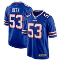 Branson Deen Buffalo Bills  Game Jersey -  Royal