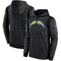 Men's Los Angeles Chargers  2021 Salute to Service Hoodie1 Black