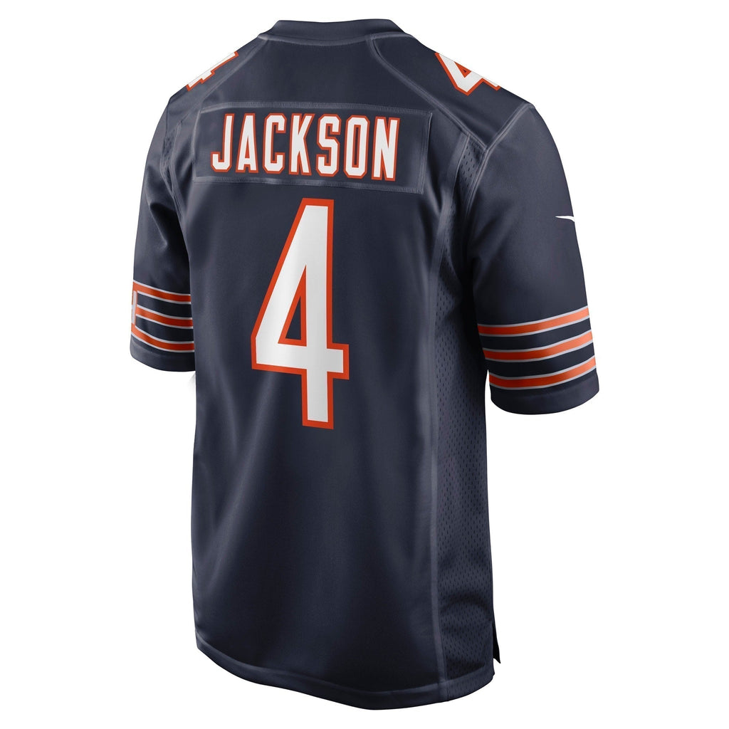 Eddie Jackson Chicago Bears  Game   Jersey - Navy
