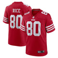 Jerry Rice San Francisco 49ers  Retired Team   Game Jersey - Scarlet