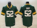 Men's Green Bay Packers Rashan Gary #52 Green Game Jersey1