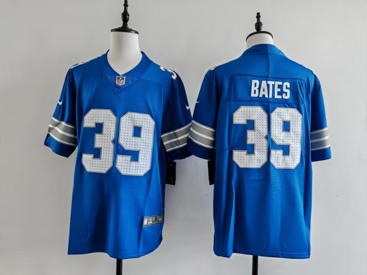Men's Detroit Lions Jake Bates Jersey -  Blue