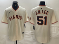 Men's San Francisco Giants Jung Hoo Lee #51 Cream Home Replica Player Jersey1