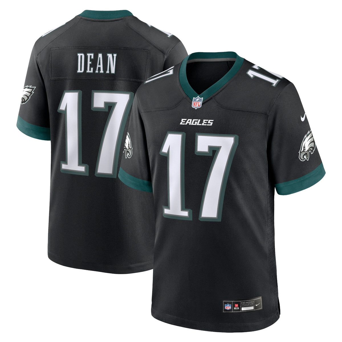 Nakobe Dean Philadelphia Eagles  Alternate Game Jersey - Black