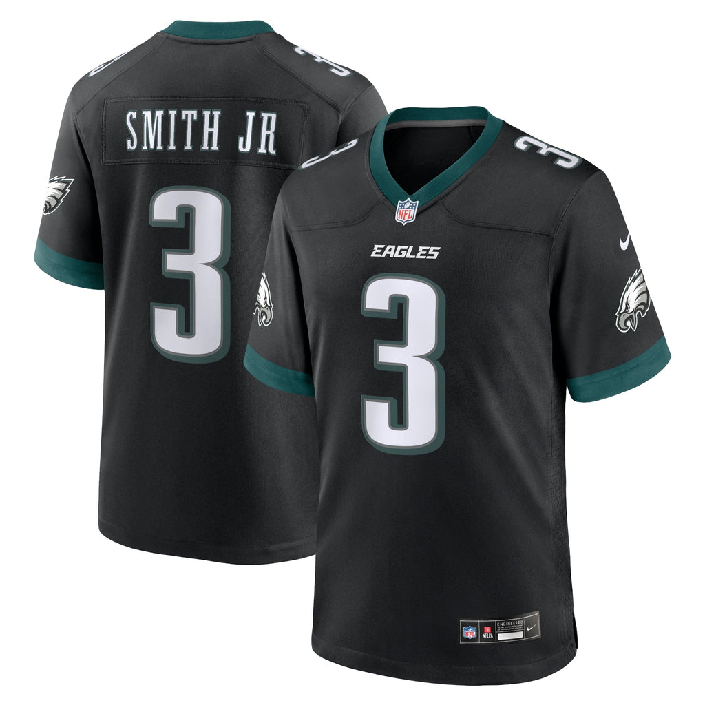 Nolan Smith Philadelphia Eagles  Alternate Game Jersey - Black
