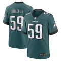 Thomas Booker IV Philadelphia Eagles  Team Game Jersey - Midnight Green