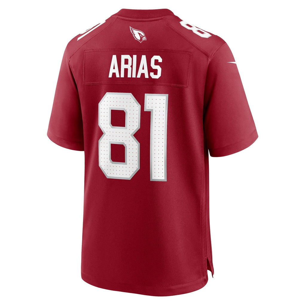 Daniel Arias Arizona Cardinals  Team Game Jersey -  Cardinal
