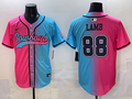 Men's Dallas Cowboys CeeDee Lamb #88 Pink/Blue Game Jersey
