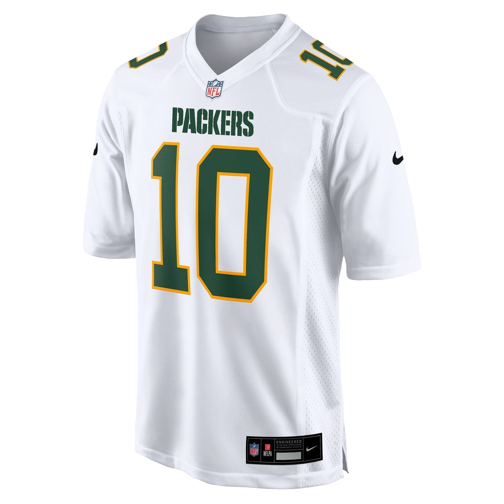 Jordan Love Green Bay Packers  Fashion Game Jersey - White