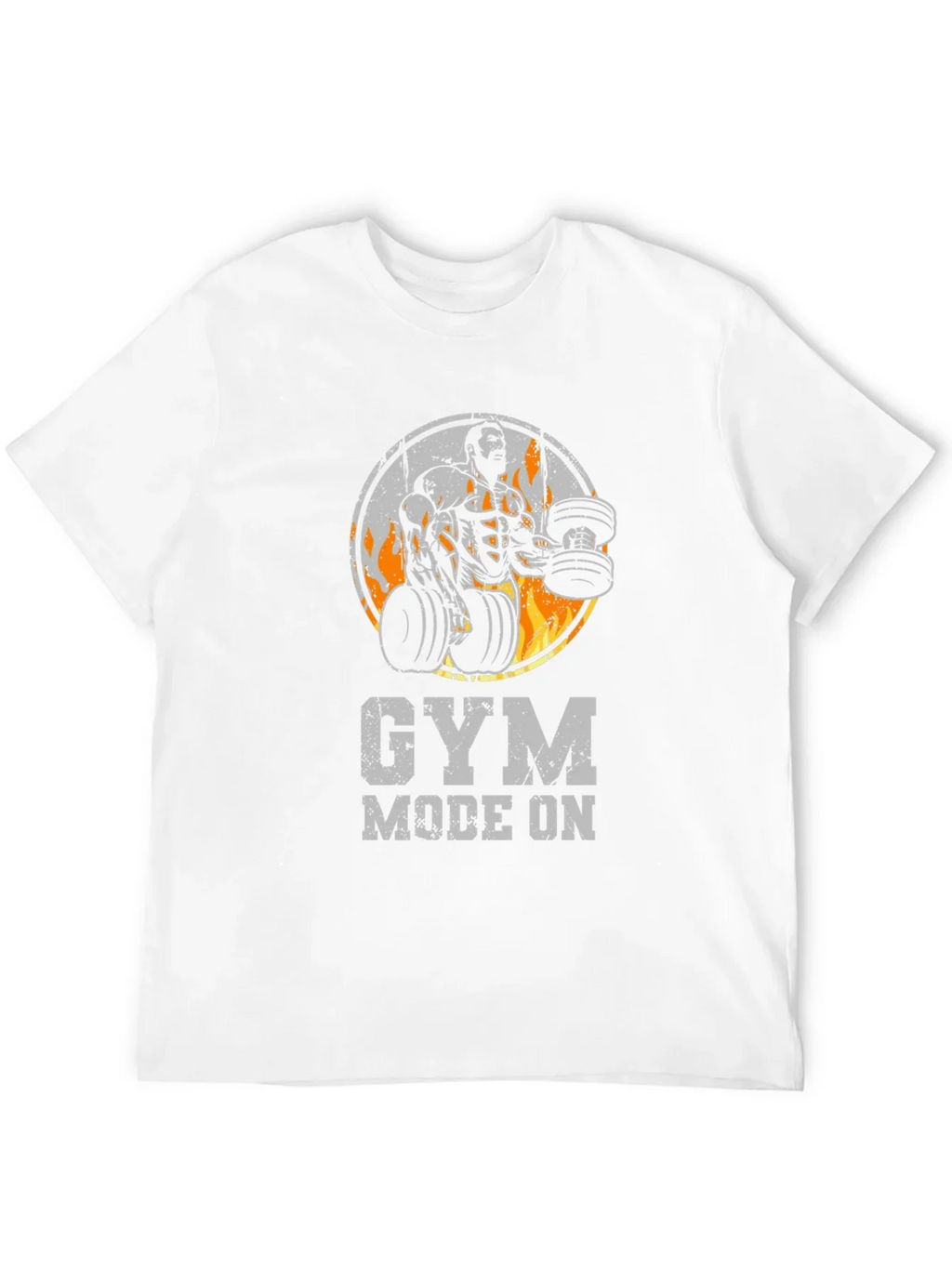 Gym Mode On Black T-Shirt