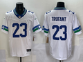 Men's Seattle Seahawks Marcus Trufant #23 White Alternate Game Jersey