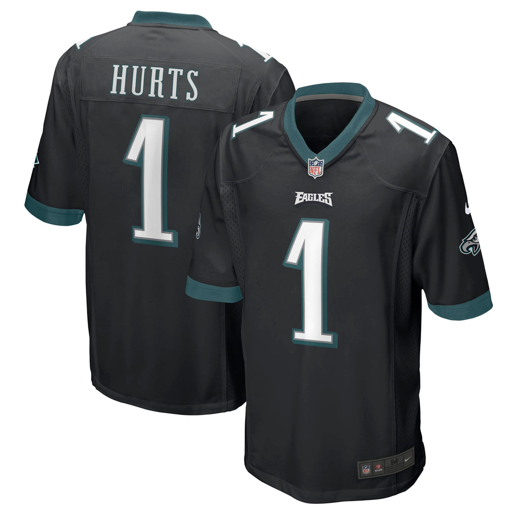 Jalen Hurts Philadelphia Eagles  Game Jersey - Black