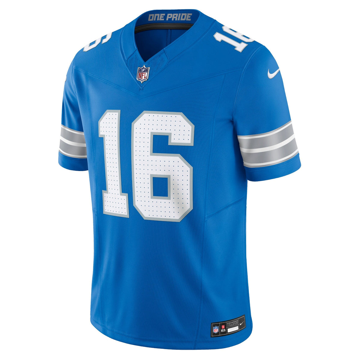 Detroit Lions 16# Jared Goff  Vapor F.U.S.E. Limited Jersey