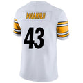 #43 Troy Polamalu Player P.Steelers White Vapor F.U.S.E. Limited Football Jerseys