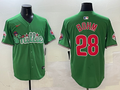 Men's Philadelphia Phillies Alec Bohm #28 Green Replica Team Jersey