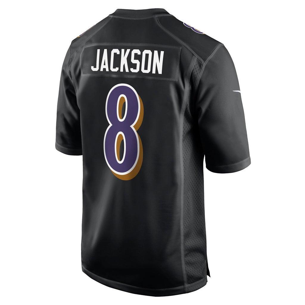 Lamar Jackson Baltimore Ravens  Fashion Game Jersey - Black