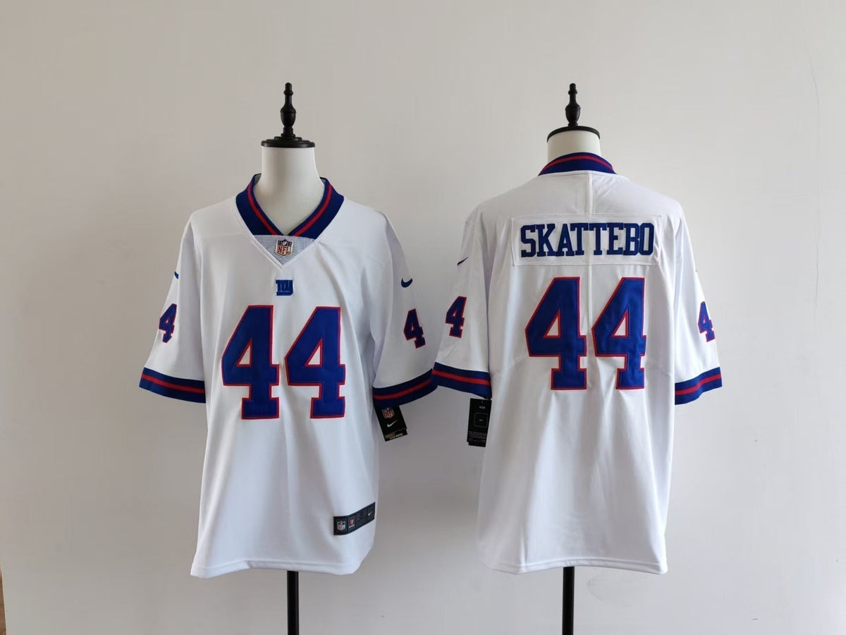 Men's New York Giants Cam Skattebo Jersey-White