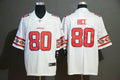 Men's San Francisco 49ers Jerry Rice #80 White Player Game Jersey1