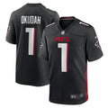 Jeff Okudah Atlanta Falcons  Game   Jersey - Black