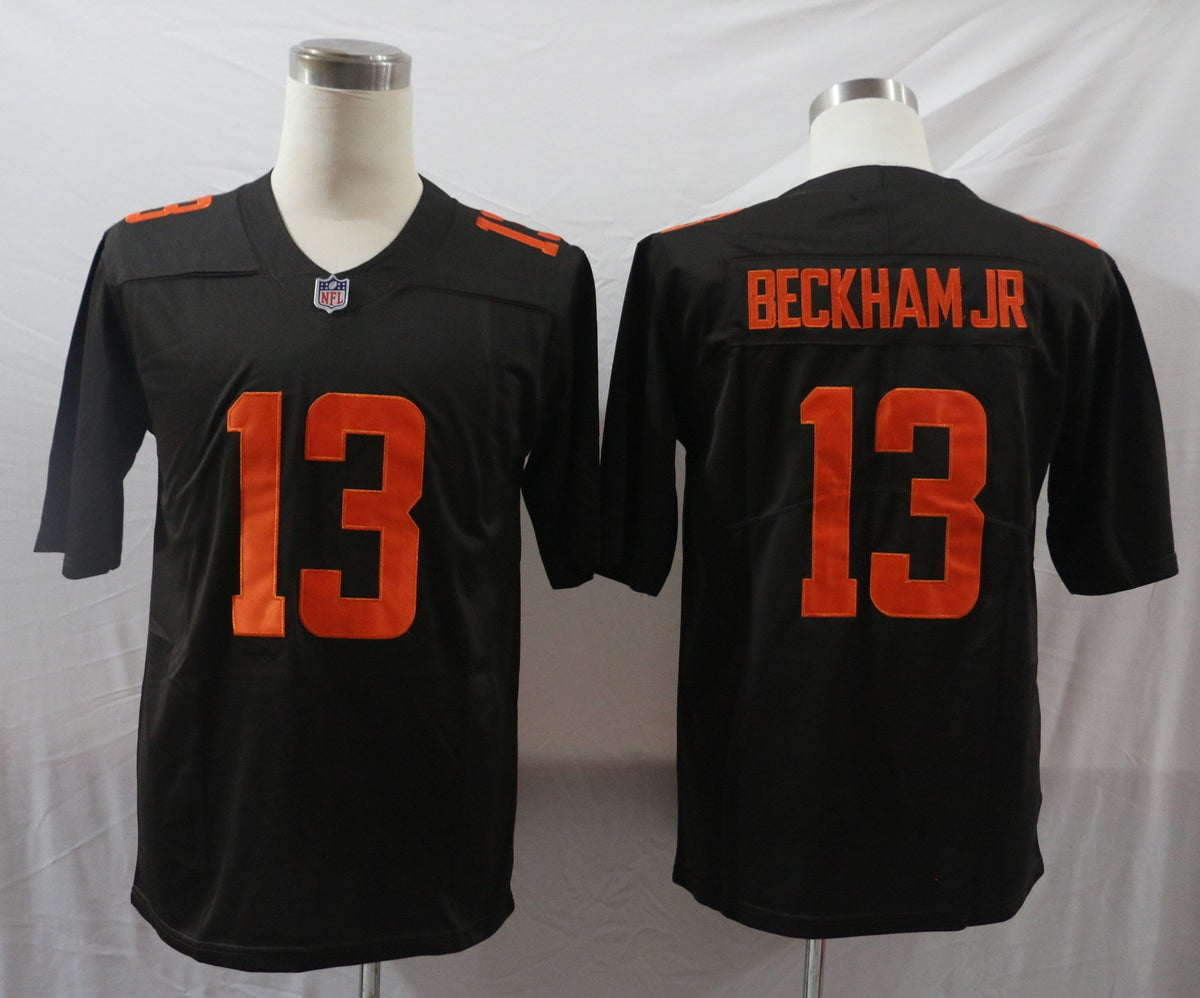 Men's Cleveland Browns Odell Beckham Jr. #13 Brown Alternate Legend Jersey1