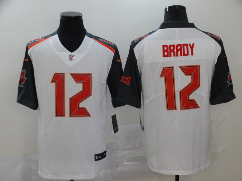 Men's Tampa Bay Buccaneers Tom Brady #12 White Game Player Jersey1