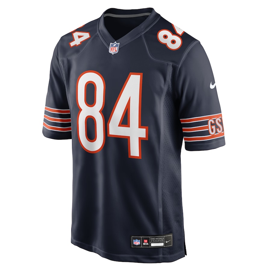 Chicago Bears Colston Loveland  Navy 2025  Draft First Round Pick Game Jersey