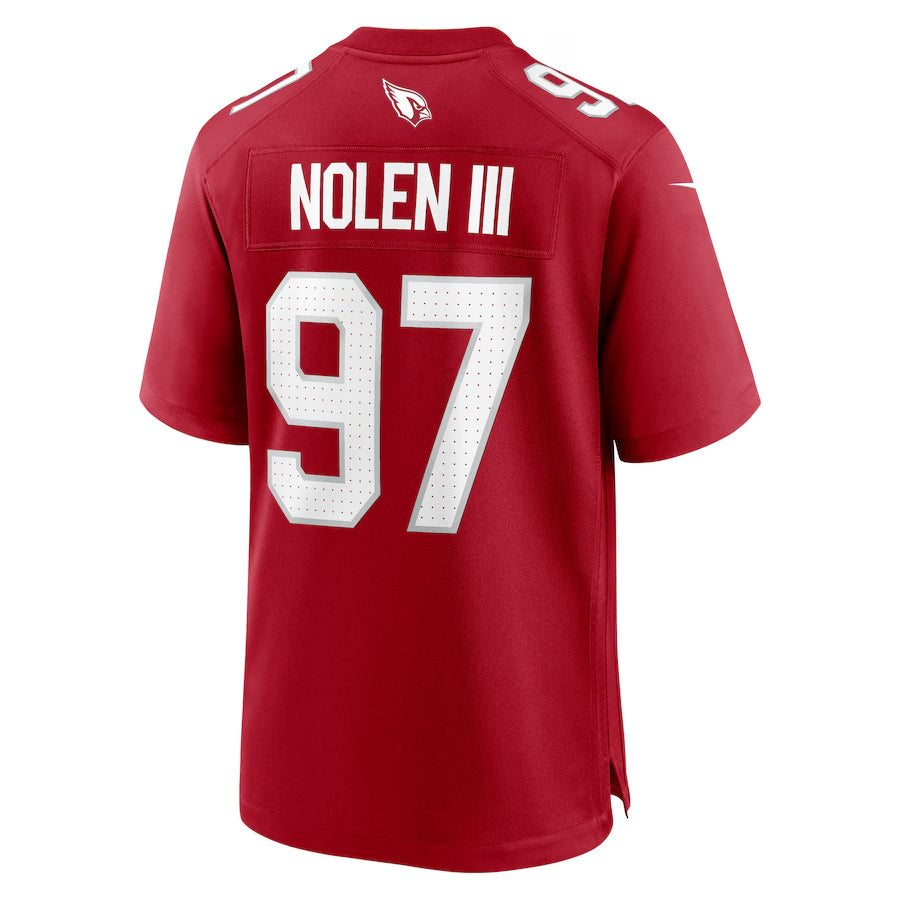 Arizona Cardinals Walter Nolen  Cardinal 2025  Draft First Round Pick Game Jersey