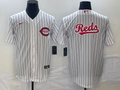 Men's Cincinnati Reds White 2022  at Field of Dreams Game Authentic Team Jersey1
