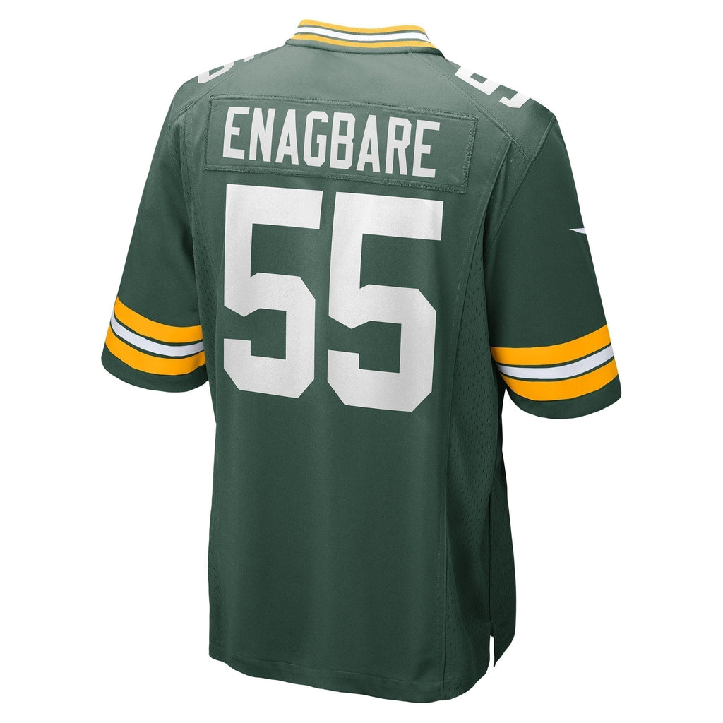 Kingsley Enagbare Green Bay Packers  Game   Jersey - Green