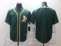 Men's Oakland Athletics Kelly Green Replica Blank Jersey1