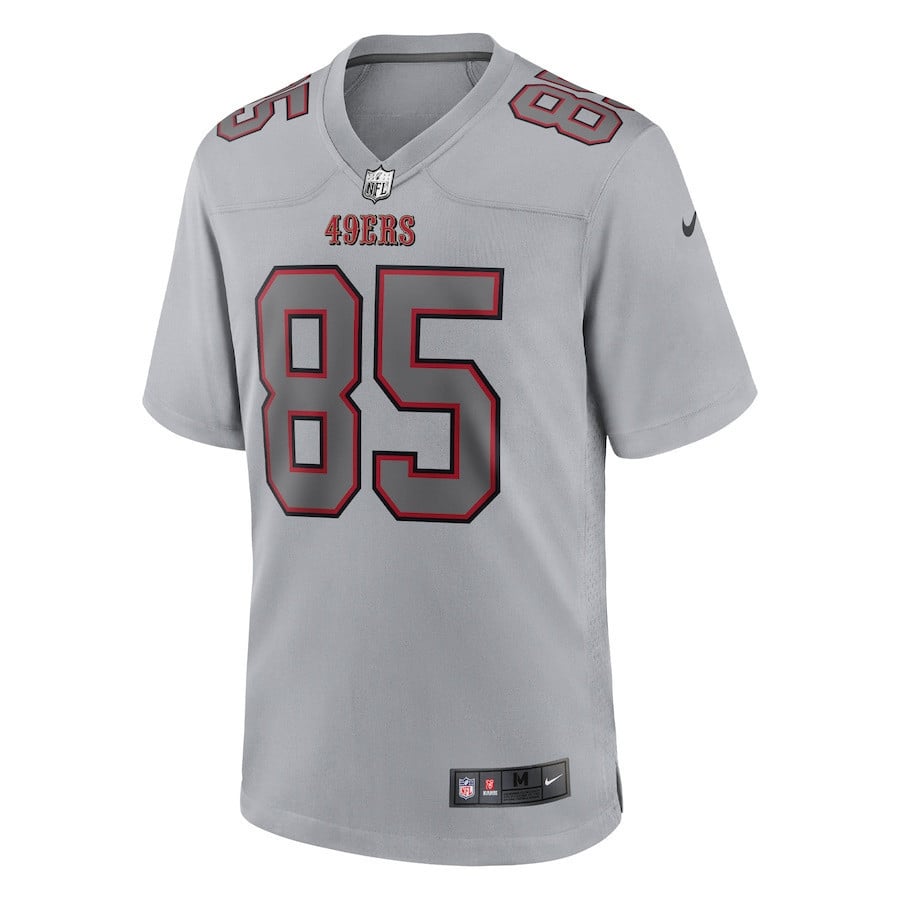 George Kittle San Francisco 49ers Atmosphere Fashion Game Jersey - Gray