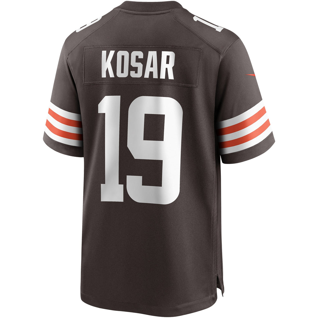 Bernie Kosar Cleveland Browns  Game Retired   Jersey - Brown