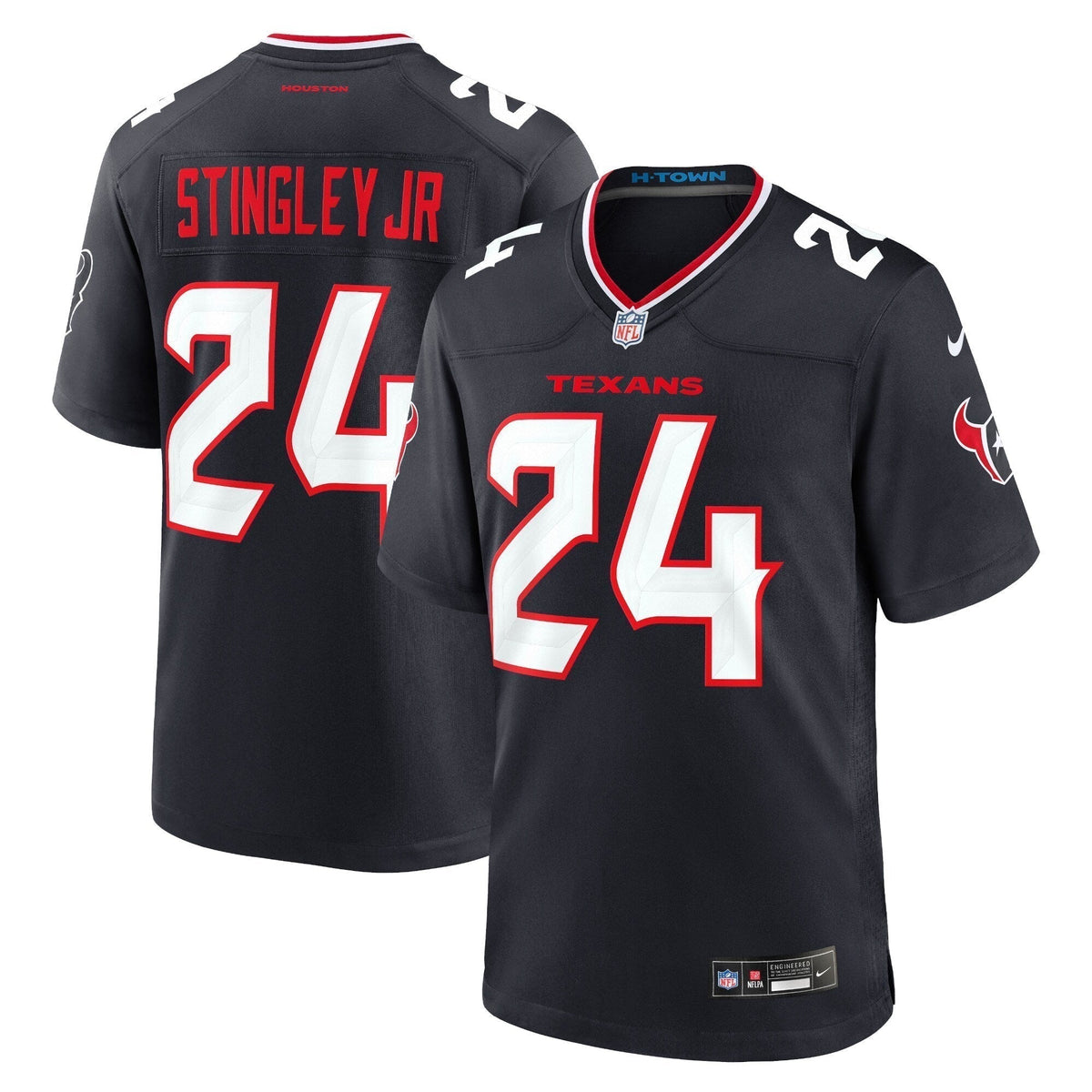 Derek Stingley Jr. Houston Texans  Game Jersey - Navy