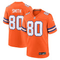 Rod Smith Denver Broncos  Mile High Collection 1977 Throwback Retired   Game Jersey - Orange