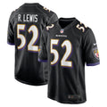 Ray Lewis Baltimore Ravens  Retired   Jersey - Black