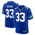 Jamal Adams Seattle Seahawks  Throwback   Game Jersey - Royal