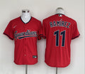 Men's Cleveland Guardians Jose Ramirez  Red Replica Player Jersey1