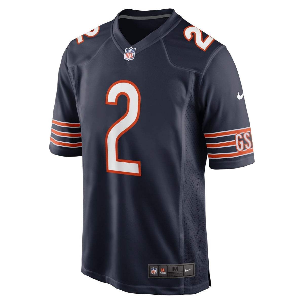 D.J. Moore Chicago Bears  Team Color Game Jersey - Navy