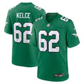 Jason Kelce Philadelphia Eagles  Alternate Game   Jersey - Kelly Green