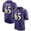 Patrick Mekari Baltimore Ravens  Game   Jersey - Purple