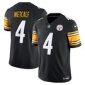 Men's  DK Metcalf Black Pittsburgh Steelers Team Vapor F.U.S.E. Limited Jersey