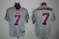 Men's San Francisco 49ers Colin Kaepernick #7 Gray Game Jersey1