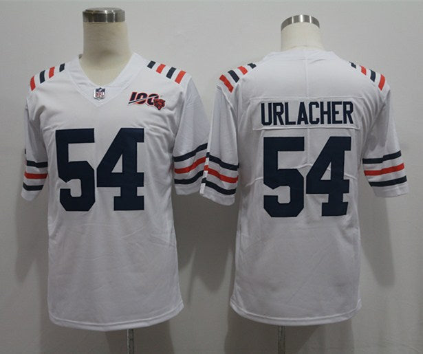 Men's Chicago Bears Brian Urlacher 2021  Draft First Round Pick Alternate Jersey1