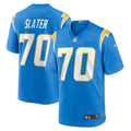 Rashawn Slater Los Angeles Chargers  2021  Draft First Round Pick Game Jersey - Powder Blue