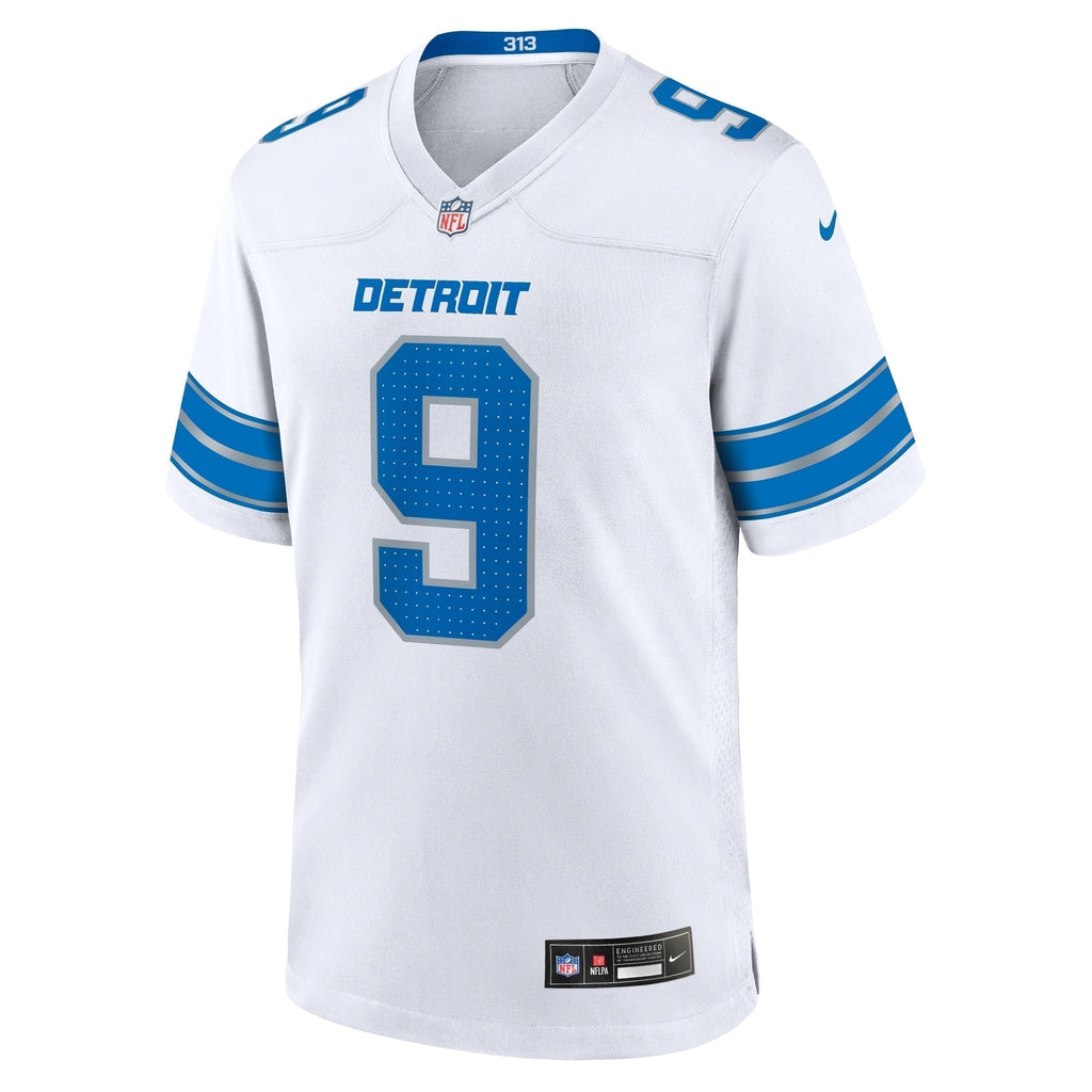 Jameson Williams Detroit Lions  White Game Jersey -  White