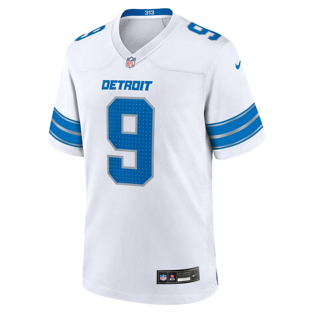 Jameson Williams Detroit Lions  White Game Jersey -  White