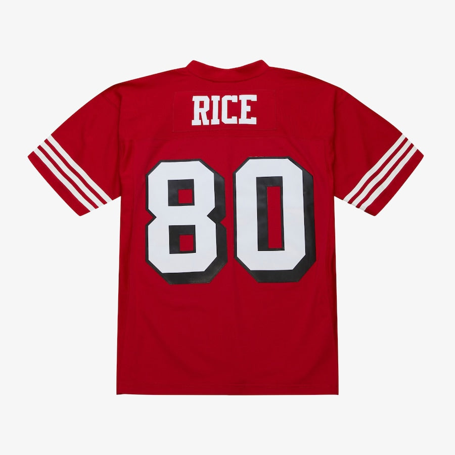 Men's Jerry Rice Scarlet San Francisco 49ers 1994 Legacy  Jersey