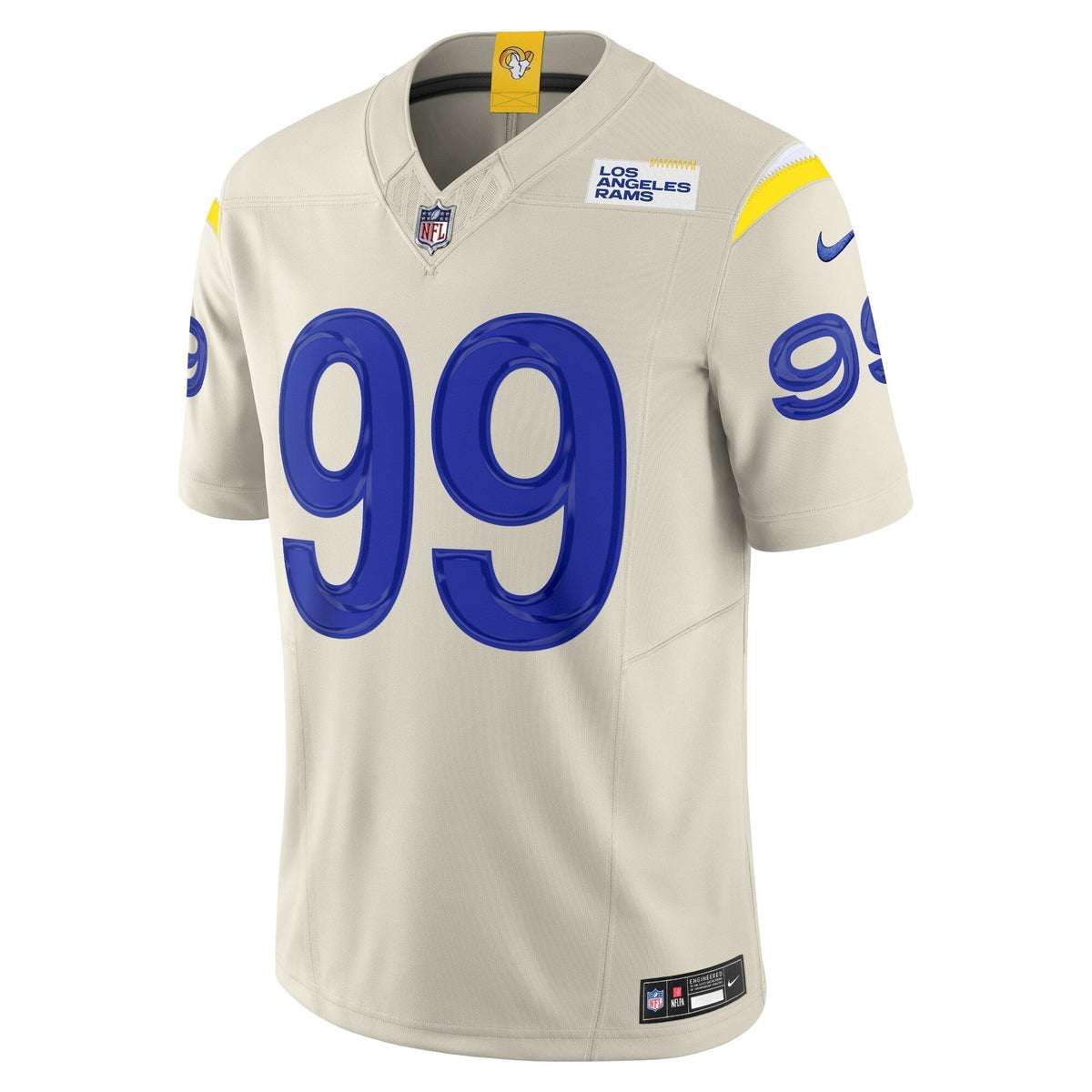 Aaron Donald Los Angeles Rams  Alternate Vapor F.U.S.E. Limited Jersey - Bone