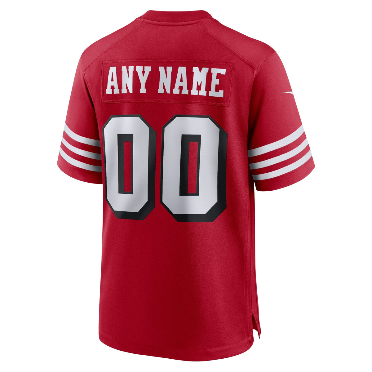San Francisco 49ers  Alternate Custom Game Jersey - Scarlet